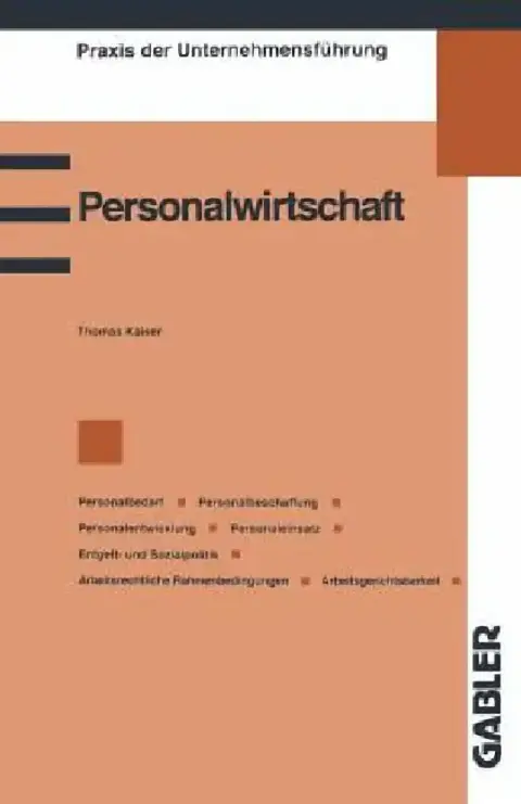 Cover of Personalwirtschaft