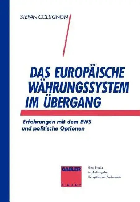 Cover of Das Europäische Währungssystem Im Übergang