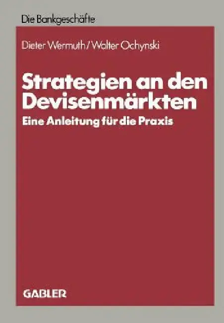 Cover of Strategien an Den Devisenmärkten