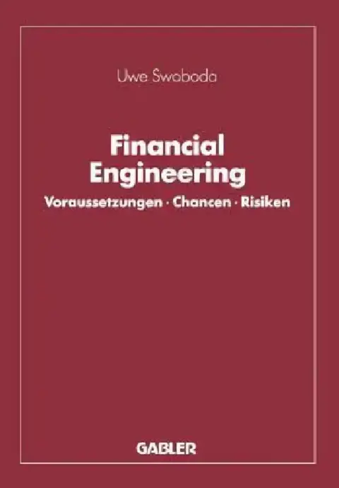 Cover of Financial Engineering
