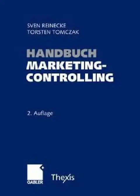 Cover of Handbuch Marketingcontrolling
