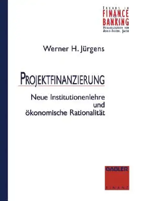 Cover of Projektfinanzierung