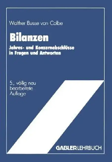 Cover of Bilanzen
