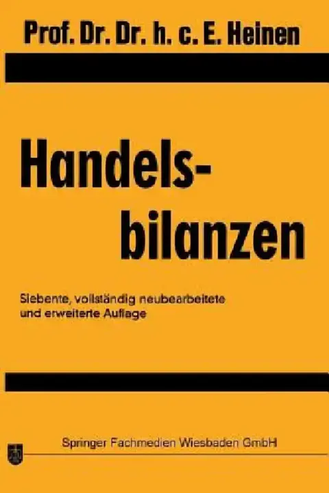 Cover of Handelsbilanzen