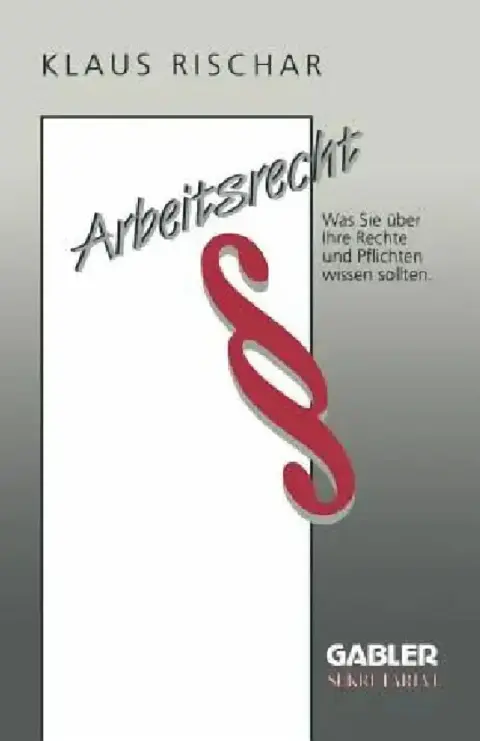 Cover of Arbeitsrecht