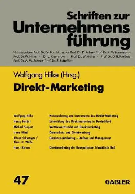 Cover of Direkt-Marketing