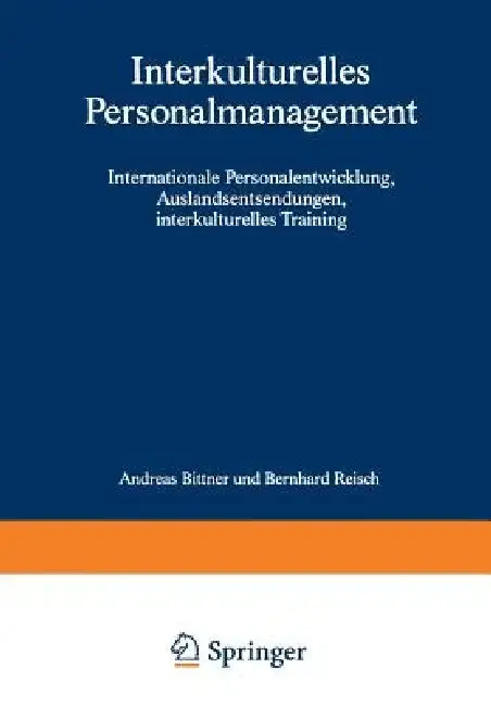 Cover of Interkulturelles Personalmanagement