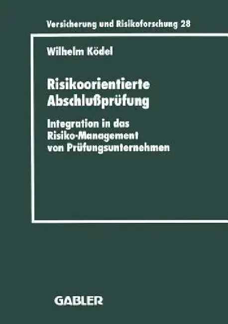 Cover of Risikoorientierte Abschlußprüfung