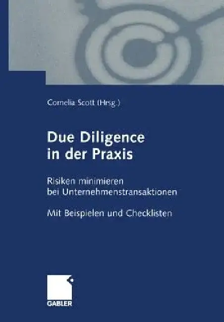 Cover of Due Diligence in Der PRAXIS