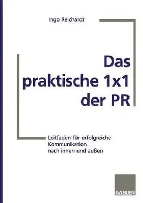 Cover of Das Praktische 1×1 Der PR