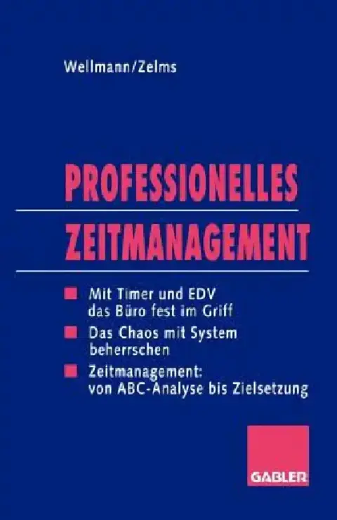 Cover of Professionelles Zeitmanagement
