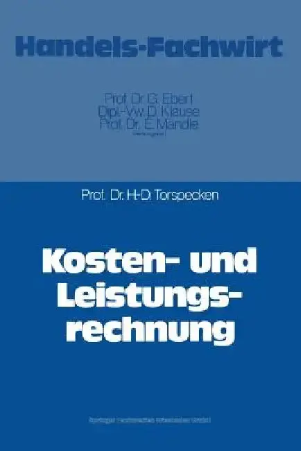 Cover of Kosten- Und Leistungsrechnung