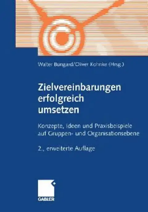 Cover of Zielvereinbarungen Erfolgreich Umsetzen