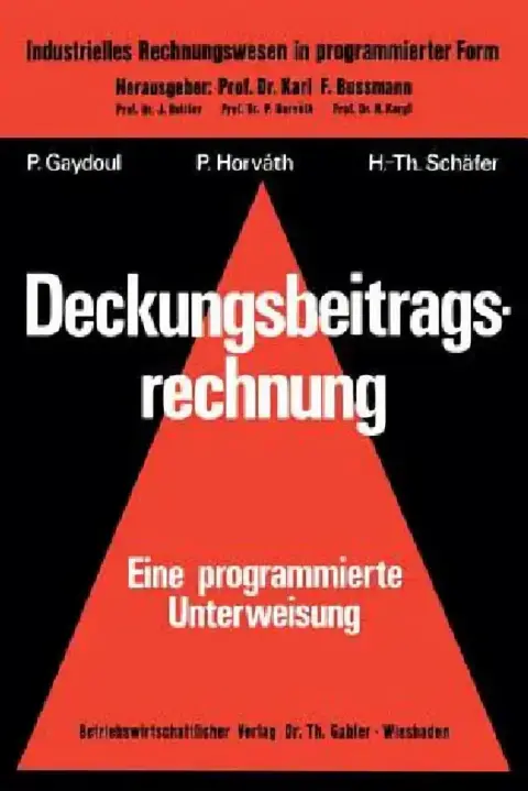 Cover of Deckungsbeitragsrechnung