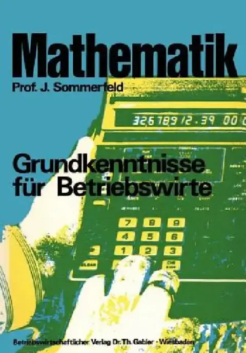 Cover of Mathematik