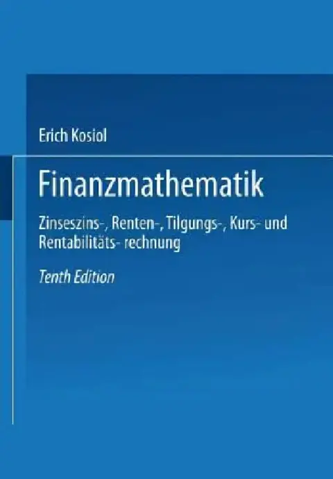 Cover of Finanzmathematik