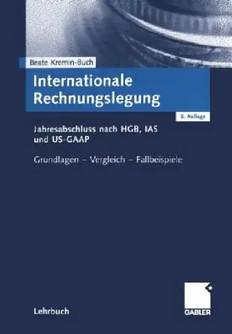 Cover of Internationale Rechnungslegung