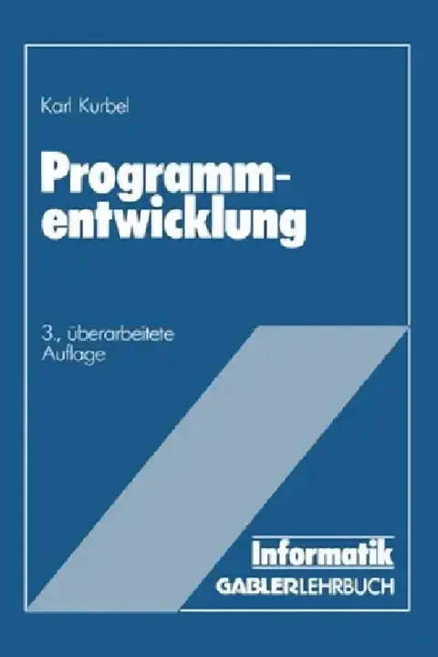 Cover of Programmentwicklung