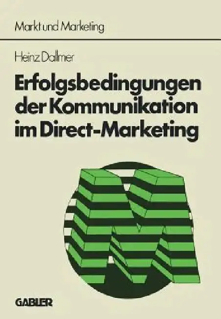 Cover of Erfolgsbedingungen Der Kommunikation Im Direct-Marketing