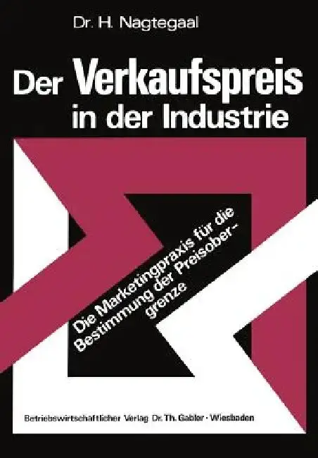 Cover of Der Verkaufspreis in Der Industrie
