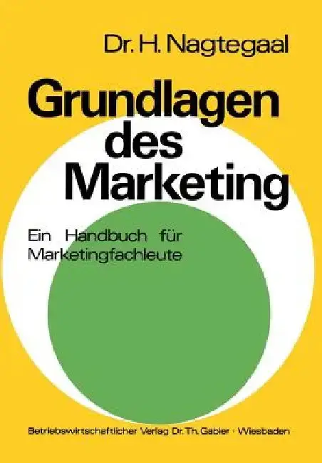 Cover of Grundlagen Des Marketing