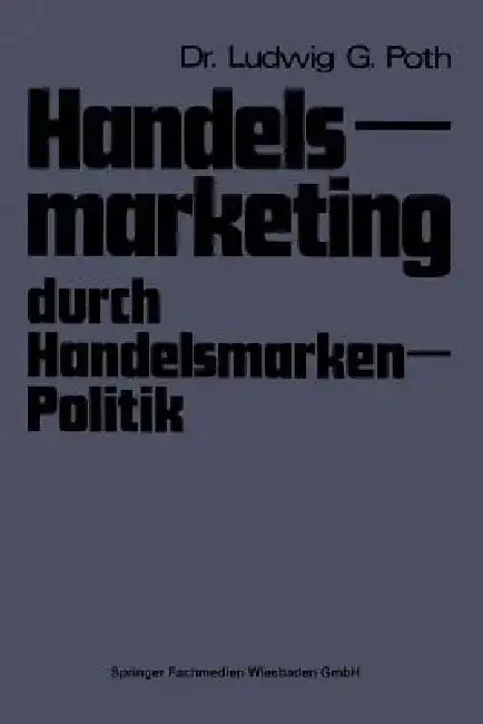 Cover of Handelsmarketing Durch Handelsmarken-Politik