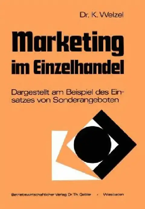 Cover of Marketing Im Einzelhandel