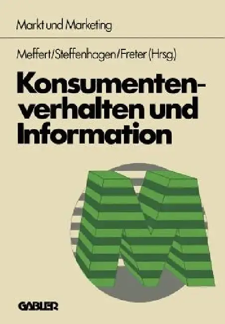 Cover of Konsumentenverhalten Und Information