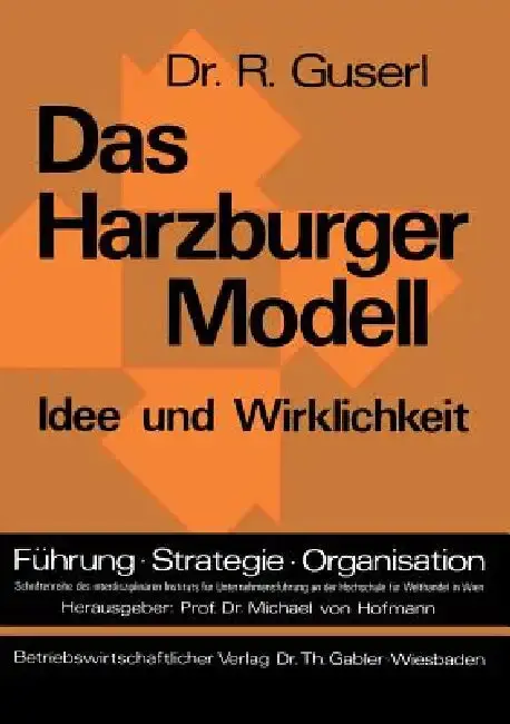 Cover of Das Harzburger Modell