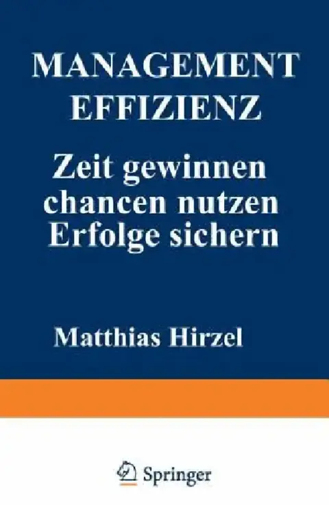 Cover of Management Effizienz