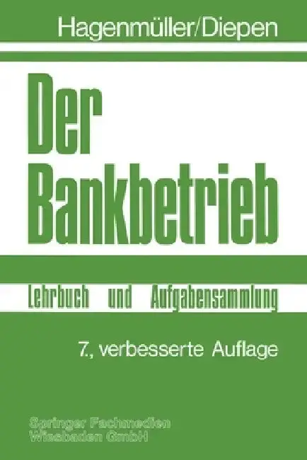 Cover of Der Bankbetrieb
