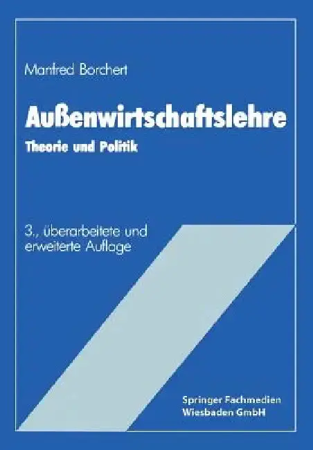 Cover of Außenwirtschaftslehre