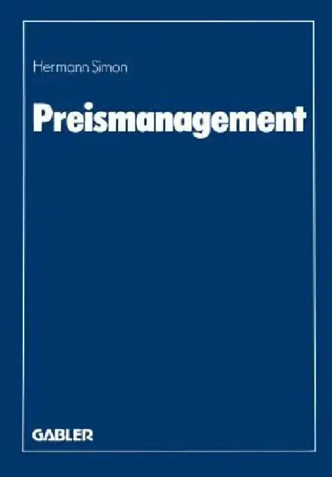 Cover of Preismanagement