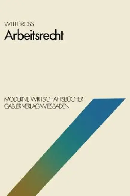Cover of Arbeitsrecht