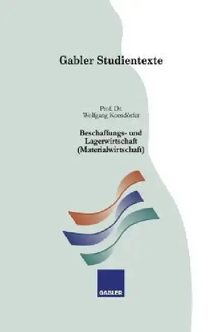 Cover of Beschaffungs- Und Lagerwirtschaft (Materialwirtschaft)