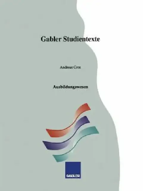 Cover of Ausbildungswesen