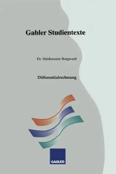 Cover of Differentialrechnung