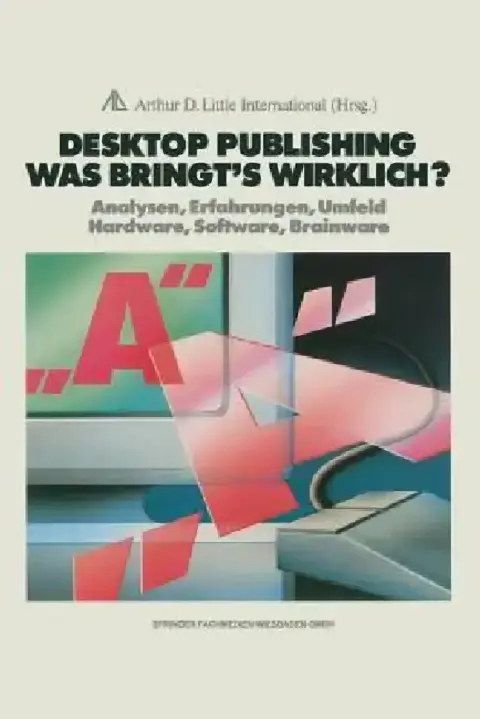 Cover of Desktop Publishing Was Bringt's Wirklich?