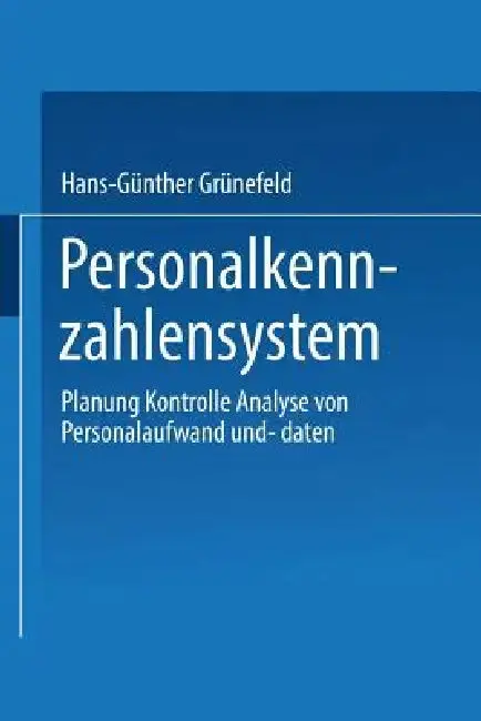 Cover of Personalkennzahlensystem