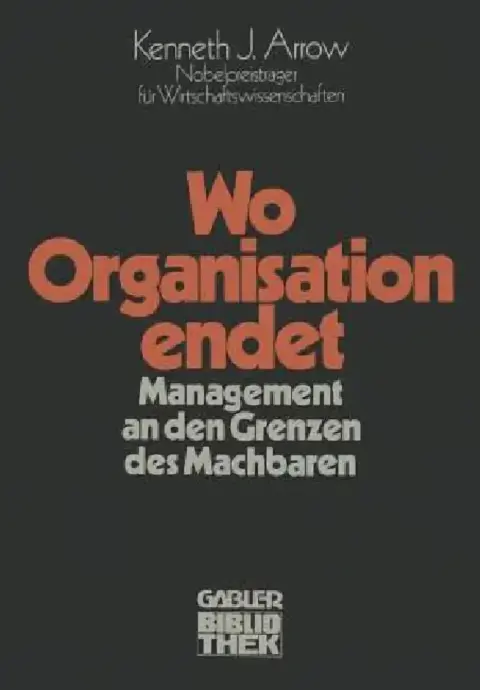 Cover of Wo Organisation Endet