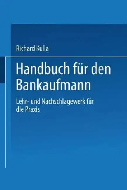 Cover of Handbuch Für Den Baukaufmann