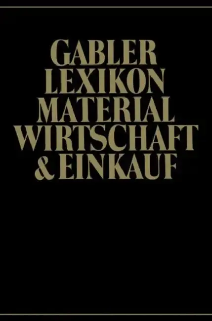 Cover of Gabler Lexikon Material Wirtschaft & Einkauf