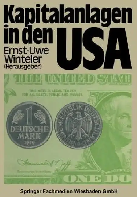 Cover of Kapitalanlagen in Den USA