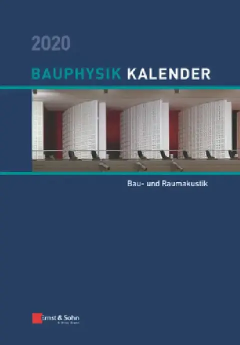 Cover of Bauphysik-Kalender 2020