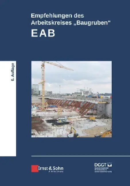 Cover of Empfehlungen des Arbeitskreises "Baugruben" (EAB)