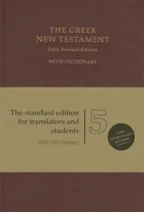 Cover of Greek New Testament-FL