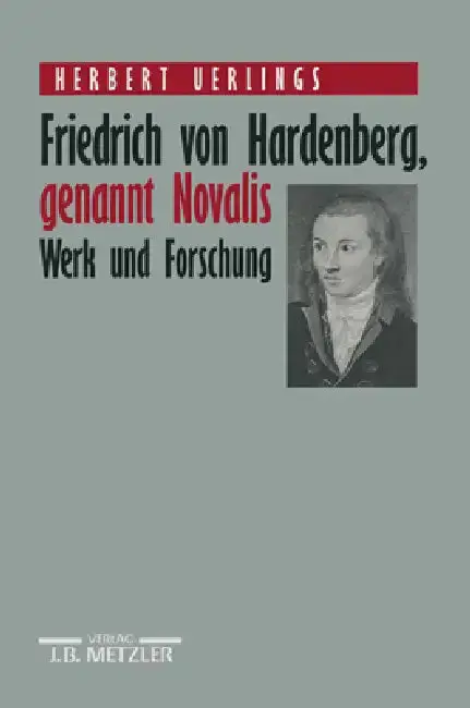 Cover of Friedrich Von Hardenberg, Genannt Novalis