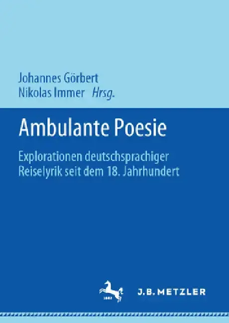 Cover of Ambulante Poesie