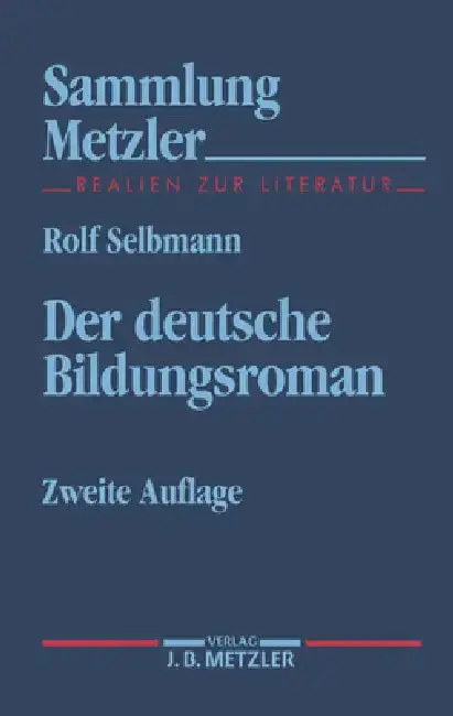 Cover of Der Deutsche Bildungsroman