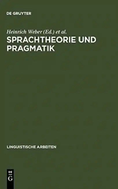 Cover of Sprachtheorie und Pragmatik